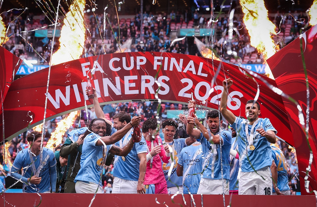 Man City is not celebrating FA Cup victory because of Arsenal