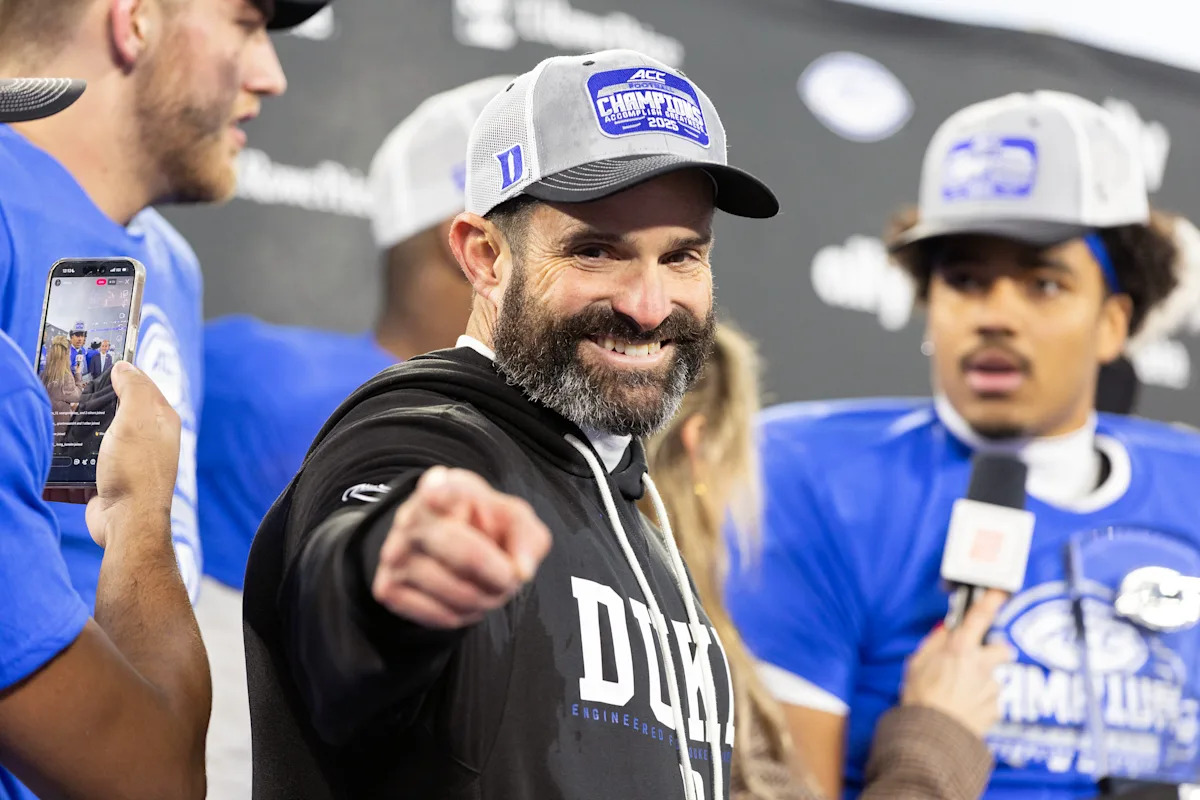 Duke, coming off ACC title, extends Manny Diaz through 2031 season Duke, coming off ACC title, extends Manny Diaz through 2031 season