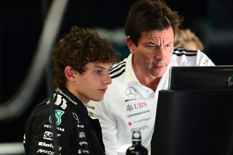 Toto Wolff explains what&rsquo;s worrying him about Kimi Antonelli&rsquo;s fast start to the 2026 F1 season