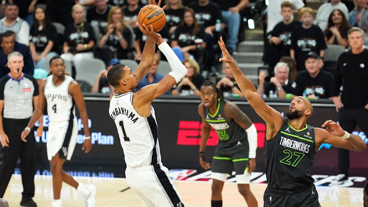 Why an angry Victor Wembanyama returned in Spurs Game 2 domination of Timberwolves Why an angry Victor Wembanyama returned in Spurs Game 2 domination of Timberwolves