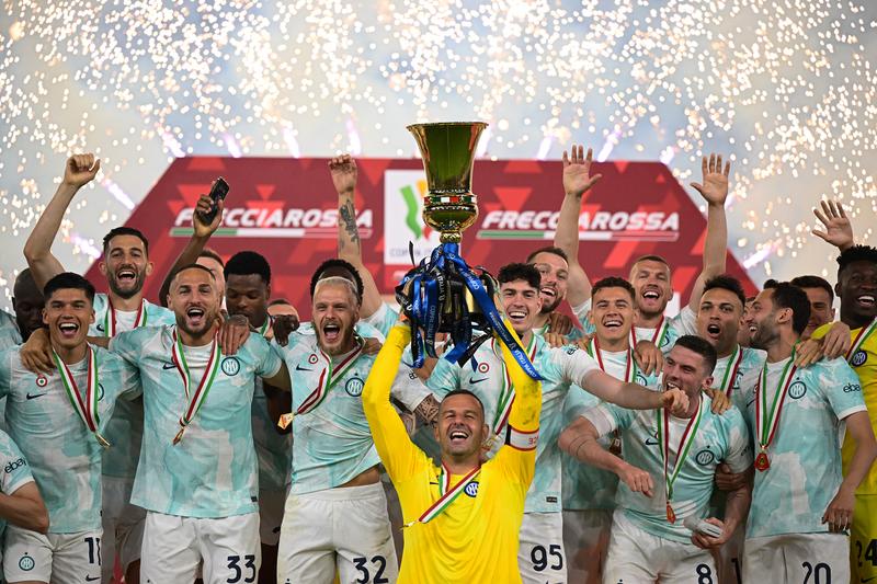 Inter's Coppa Italia final history: 9 Nerazzurri triumphs