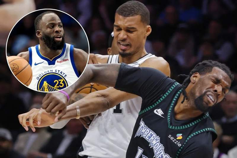 &ldquo;Who&rsquo;s Gonna Elbow Him?&rdquo;: Draymond Green Urges Timberwolves to Get Back at Victor Wembanyama After NBA Takes No Action