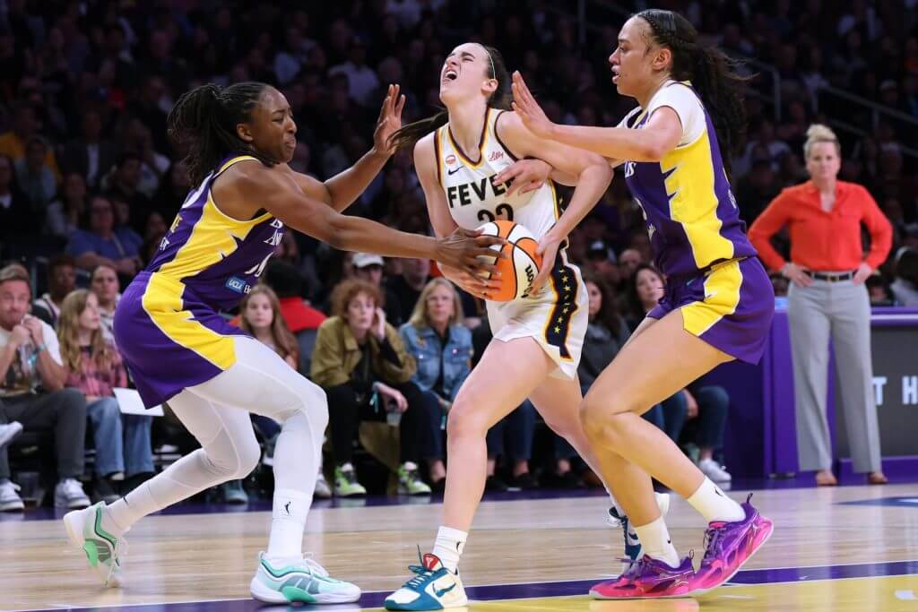 Caitlin Clark, Fever bounce back from tough opening-night loss to beat Sparks