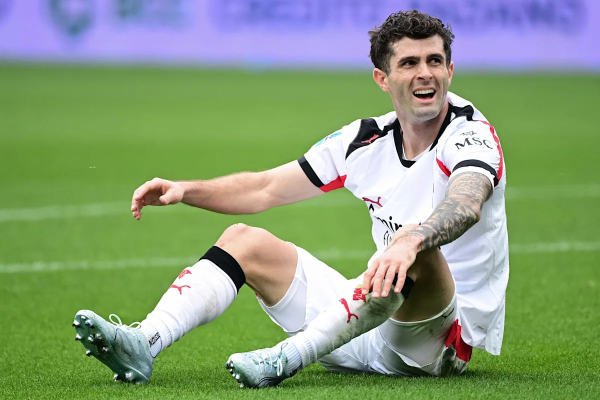 Christian Pulisic reportedly out for AC Milan with muscle injury