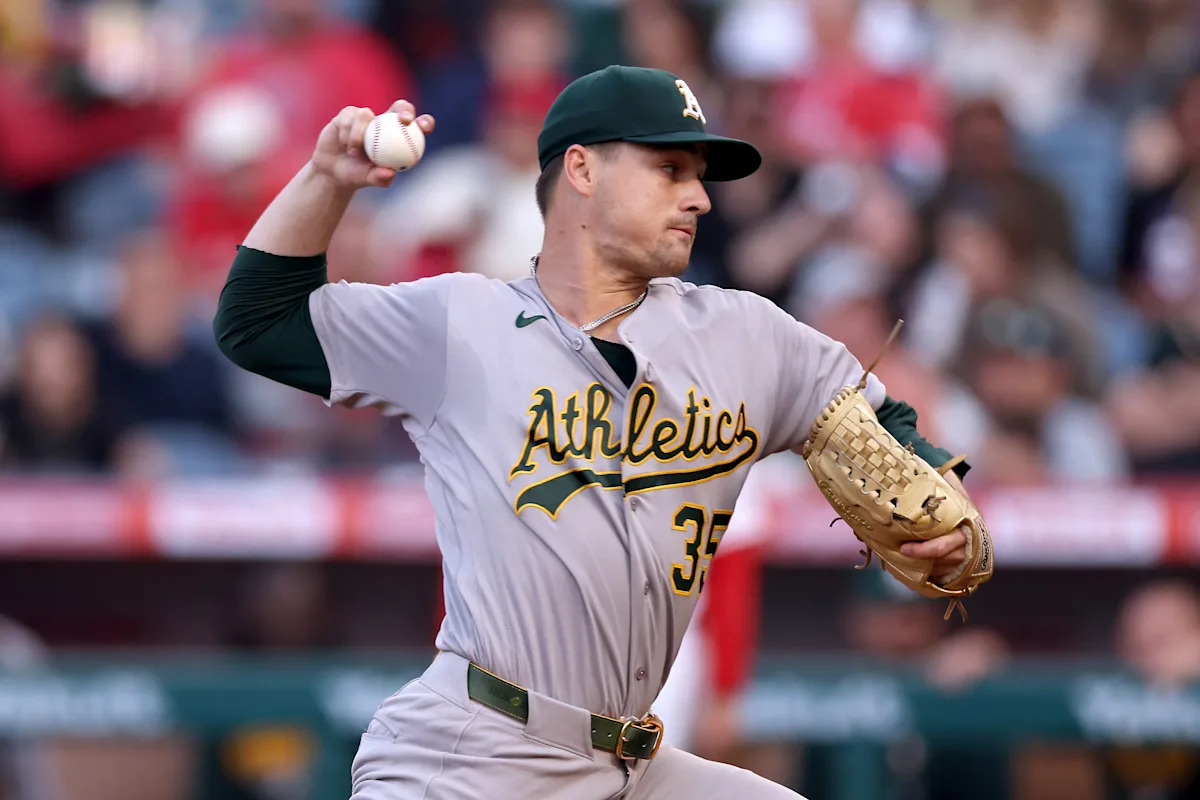 Angels beat Athletics on walk-off homer despite A's starter J.T. Ginn throwing 8 no-hit innings