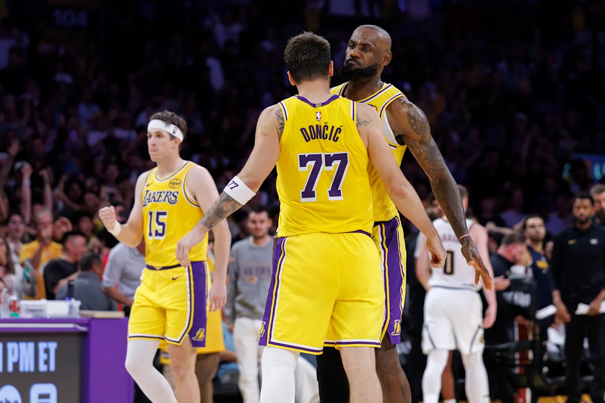 Rob Pelinka: Lakers would 'love to have LeBron James' back, Austin Reaves wants to return; Luka Dončić will have roster input