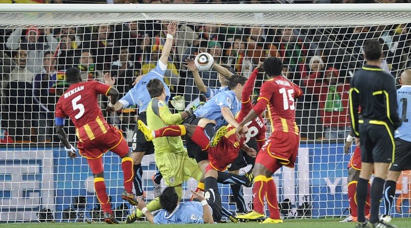 &lsquo;People still abuse me for my penalty miss against Uruguay, but I don&rsquo;t hate Luis Suarez for his handball. I&rsquo;d have done the same thing&rsquo; Asamoah Gyan reflects on Ghana&rsquo;s chaotic World Cup 2010 exit