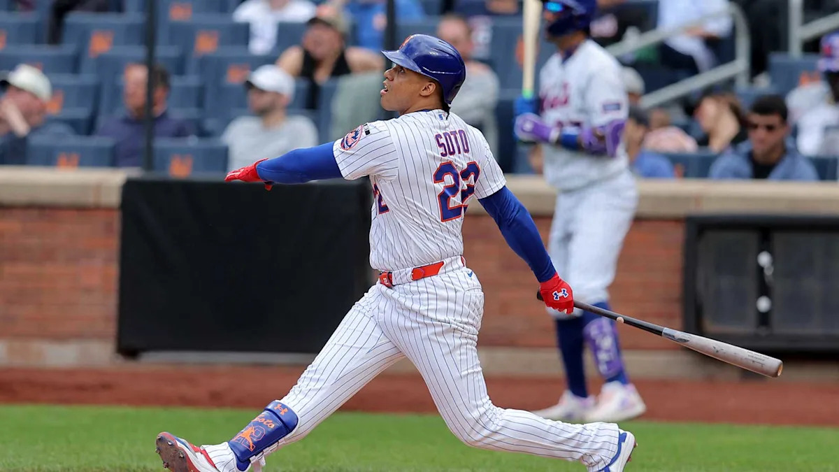 Juan Soto shakes off injury scare with HR to cap off Mets&rsquo; first sweep of season