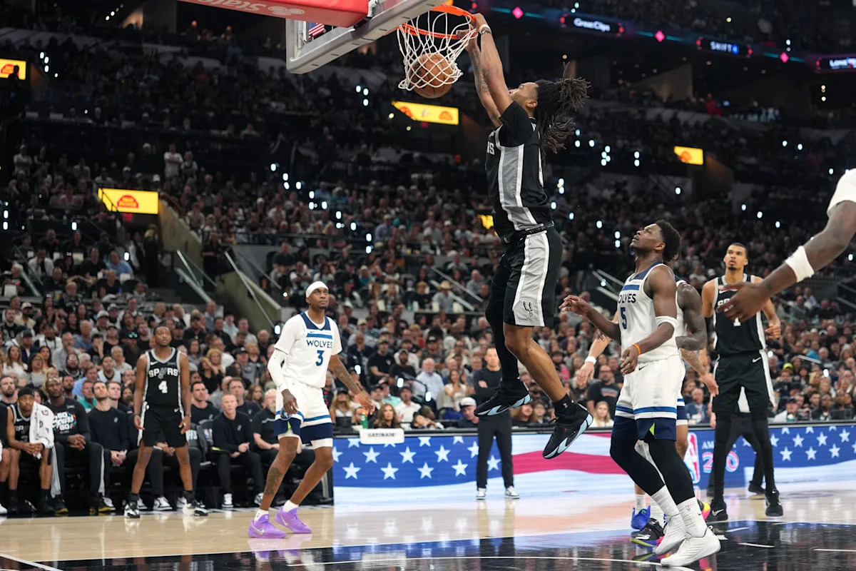 Box Grades: Spurs achieve several rare playoff feats in blowout win over Timberwolves Box Grades: Spurs achieve several rare playoff feats in blowout win over Timberwolves
