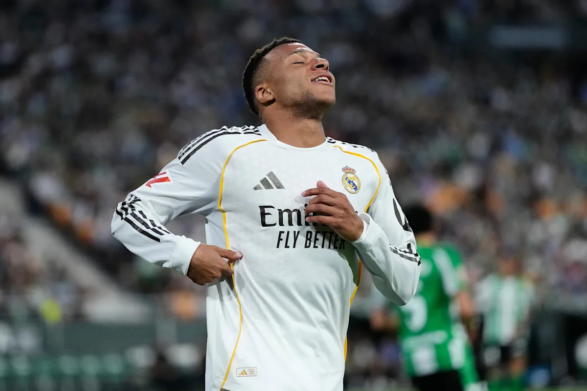 Real Madrid's Mbapp&eacute; to miss Sunday's clasico that could seal Spanish league title for Barcelona