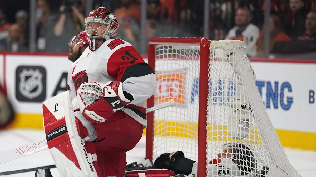 Frederik Andersen’s elite play in net stands out amid the Carolina Hurricanes’ perfect playoff start Frederik Andersen’s elite play in net stands out amid the Carolina Hurricanes’ perfect playoff start