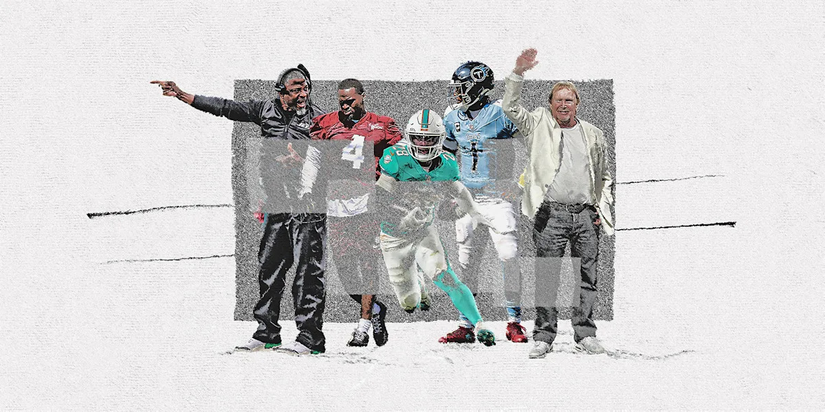 5 NFL teams didn't get prime-time treatment. The league told the Jets, Raiders, Titans, Dolphins and Cardinals what it thinks of rebuilds