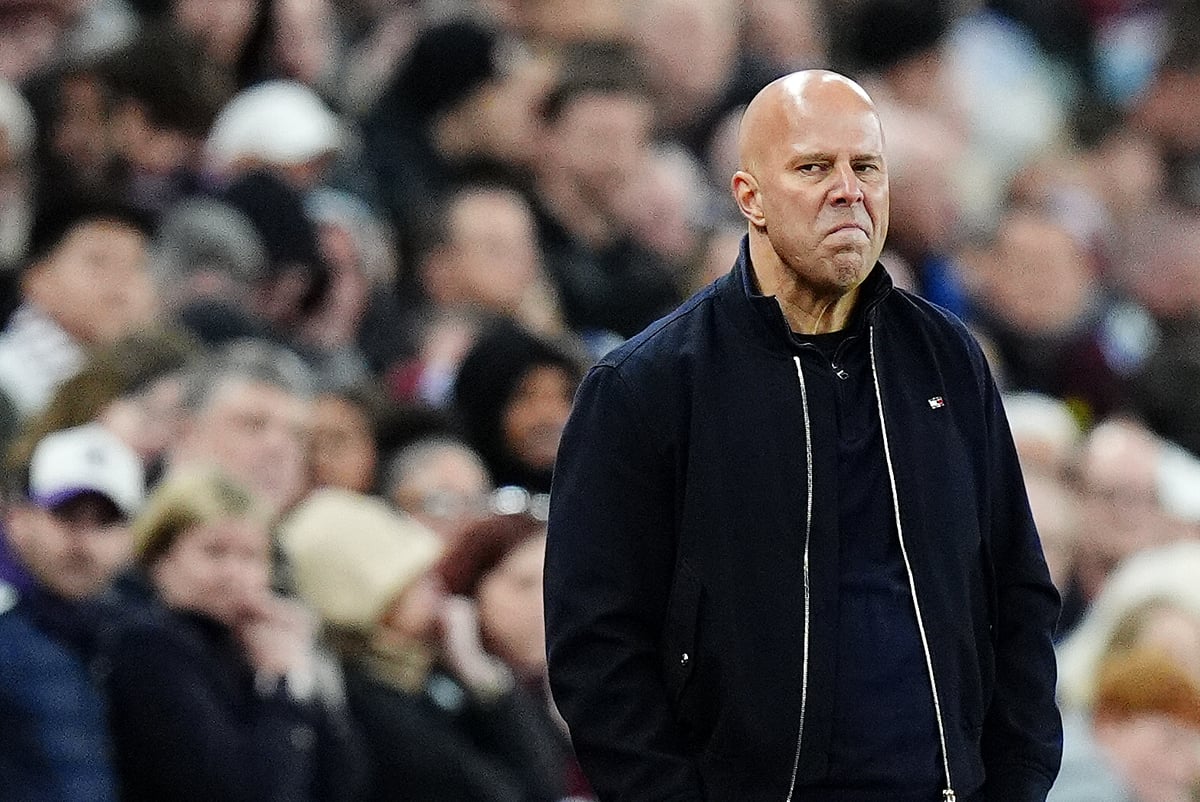 Arne Slot hits back at Liverpool future questions after bruising Aston Villa defeat: 'Not about me' Arne Slot hits back at Liverpool future questions after bruising Aston Villa defeat: 'Not about me'