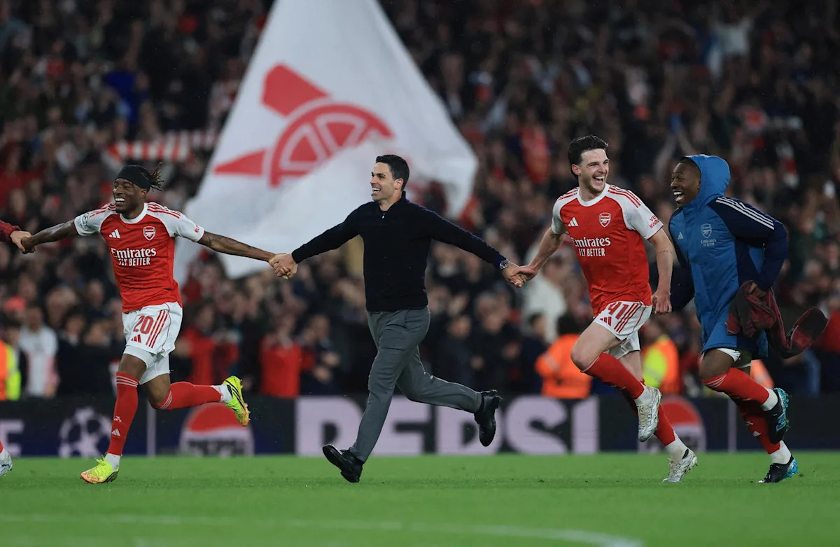 Opta Predicts Arsenal Will Beat PSG in Champions League Final