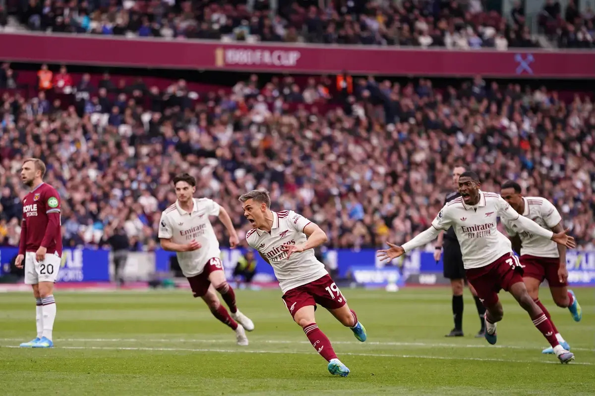 &ldquo;It was quite tense&rdquo; Leandro Trossard reacts to win over West Ham