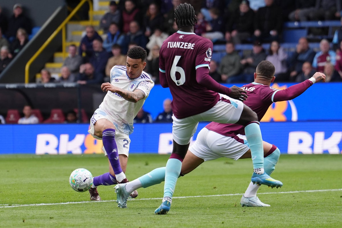 Aston Villa crash back down to earth in Burnley draw to leave Unai Emery facing huge decision Aston Villa crash back down to earth in Burnley draw to leave Unai Emery facing huge decision