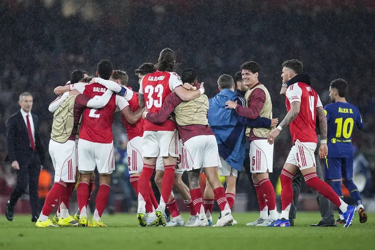 Did Arsenal really over-celebrate reaching the Champions League Final?