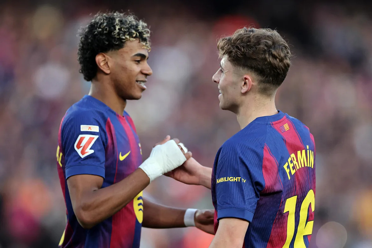 Lamine Yamal sends touching message to Fermin Lopez after Barcelona star hit by brutal injury blow Lamine Yamal sends touching message to Fermin Lopez after Barcelona star hit by brutal injury blow