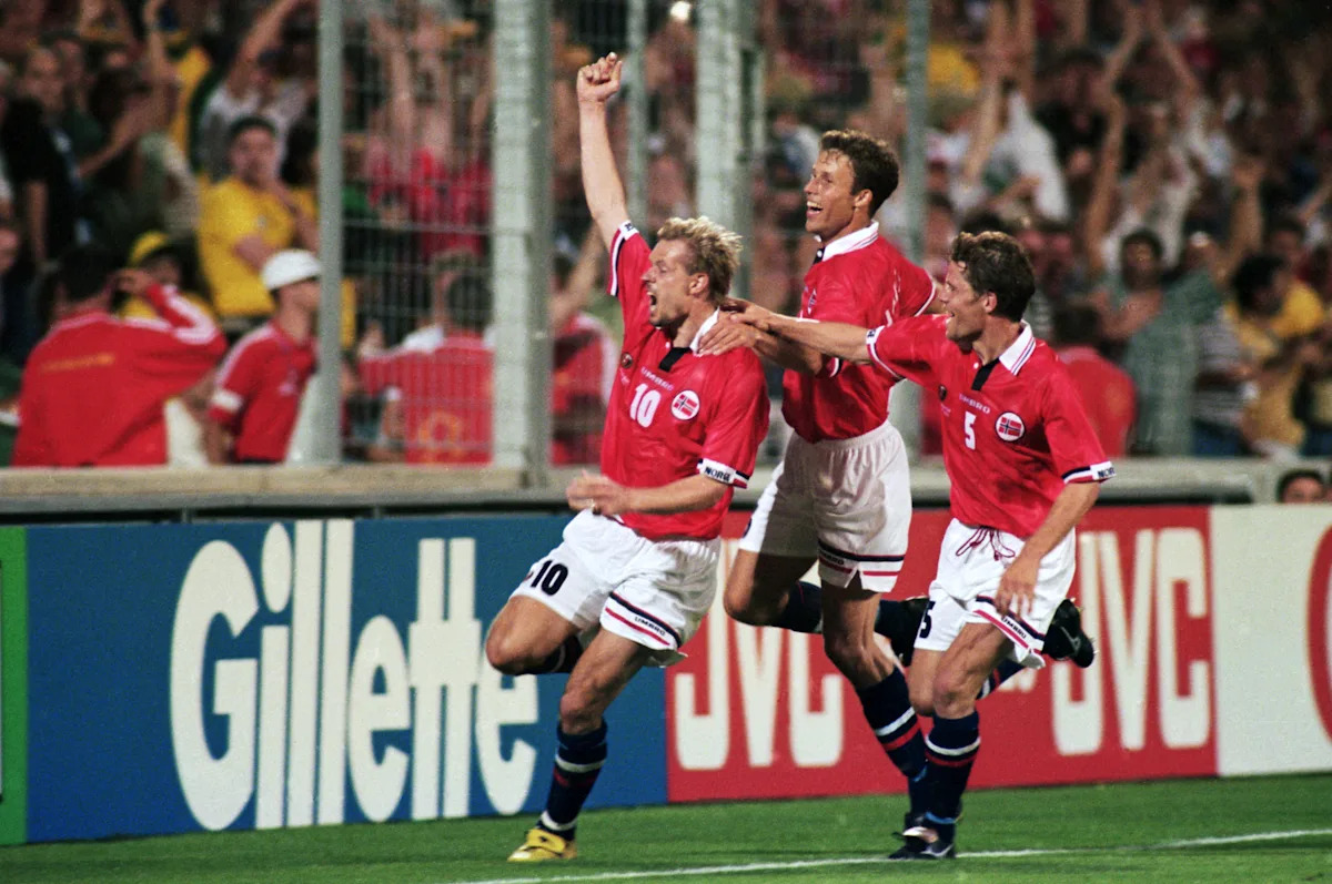41 days to the World Cup: Norway's dramatic finish vs. Brazil in 1998 kept Morocco from reaching knockout stage