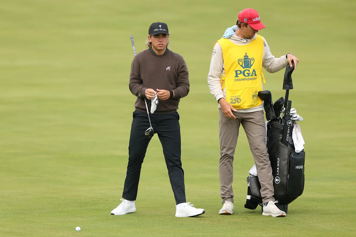 PGA Championship: Garrick Higgo penalized two strokes for being late to his tee time PGA Championship: Garrick Higgo penalized two strokes for being late to his tee time