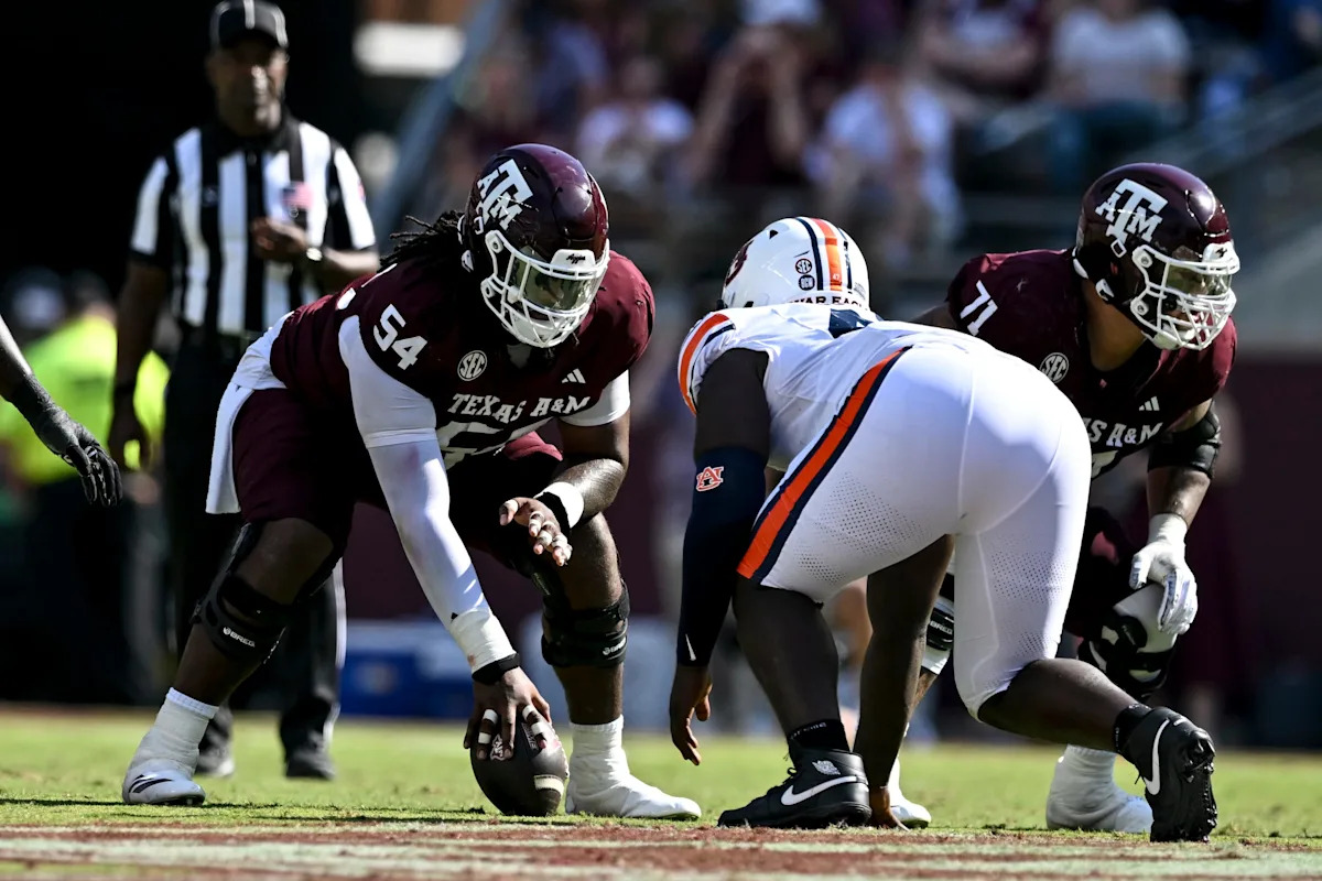 CFB analyst believes Texas A&M's deep O-line could lead to CFP Title