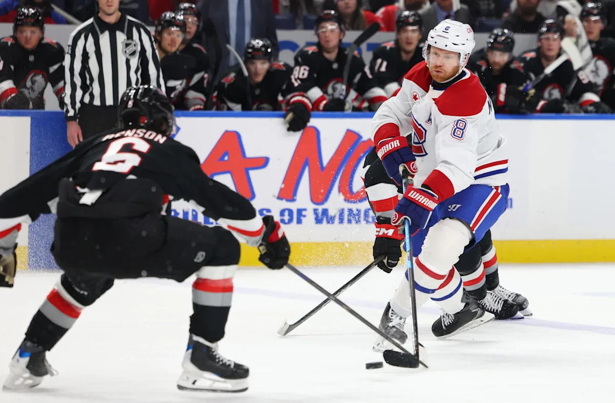 Mike Matheson Protects Zach Benson In Moment That Stuns Playoff Crowd