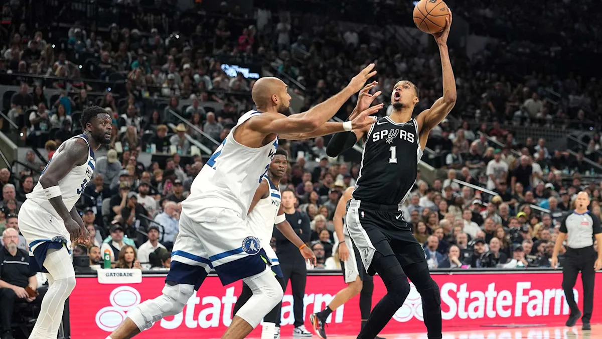 Skip Bayless calls for Timberwolves’ Rudy Gobert to be benched vs. Victor Wembanyama for Game 6 Skip Bayless calls for Timberwolves’ Rudy Gobert to be benched vs. Victor Wembanyama for Game 6