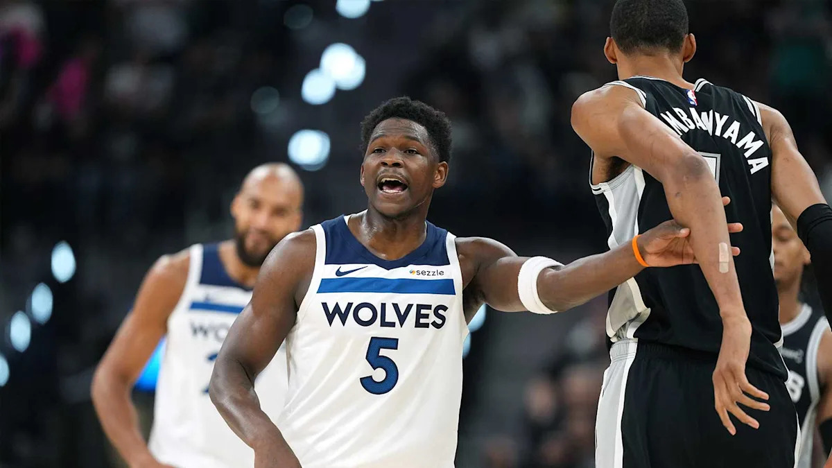 Timberwolves star Anthony Edwards&rsquo; hilarious reaction to Victor Wembanyama&rsquo;s Game 5 dominance