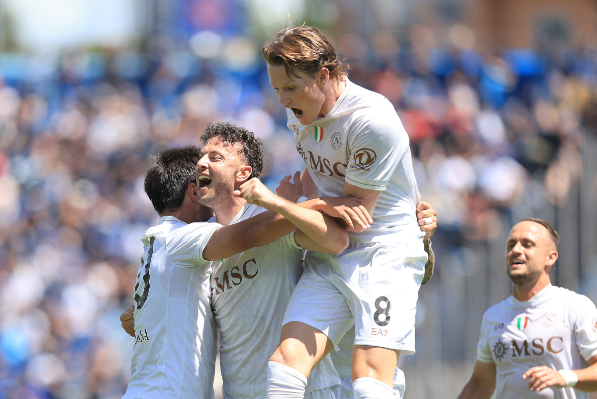 Serie A | Pisa 0-3 Napoli: Partenopei celebrate Champions League spot