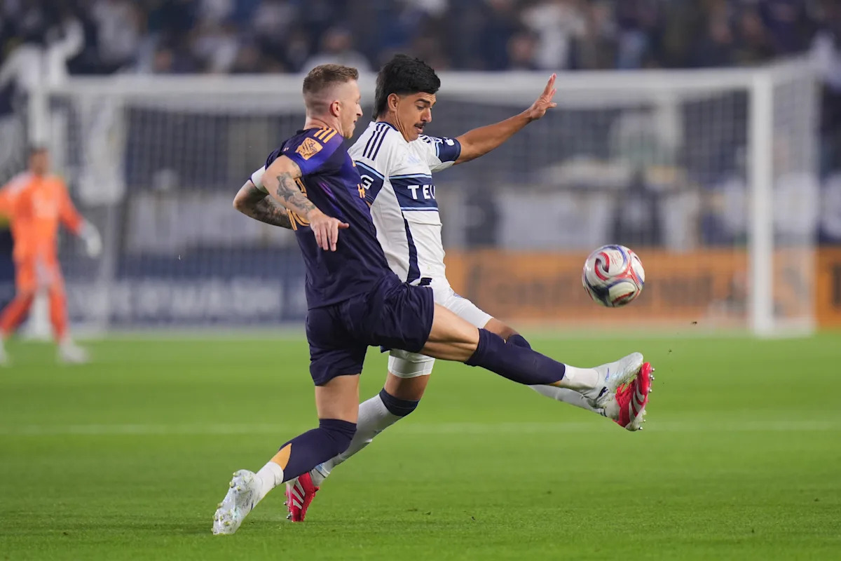Laborda scores goal in 82nd minute for Whitecaps in 1-1 tie with Galaxy
