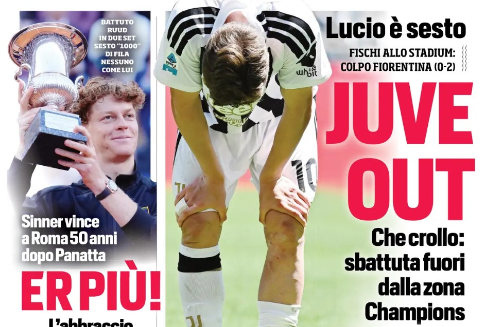 Today’s Papers – Juve out, Inter taunt Milan Today’s Papers – Juve out, Inter taunt Milan
