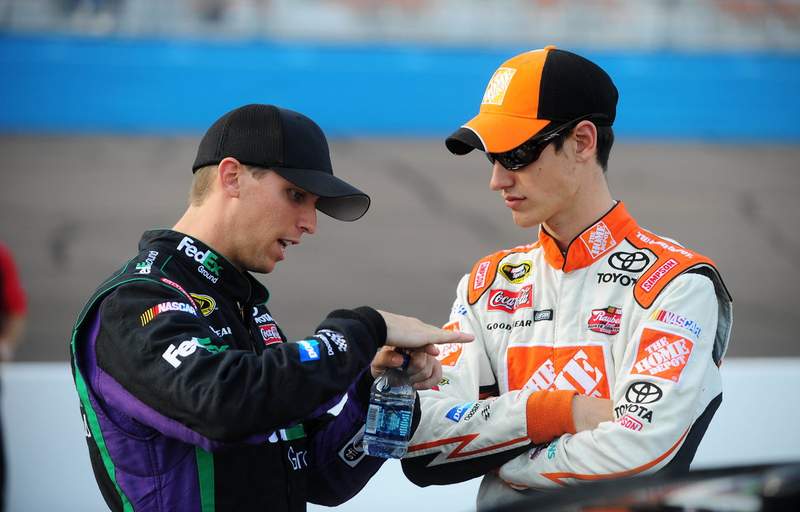 Denny Hamlin Goes Against NASCAR Community With Blunt Joey Logano Claim