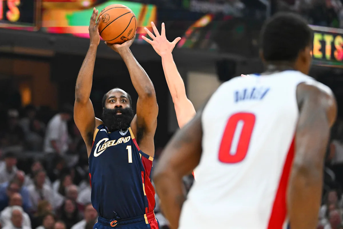 James Harden bounces back with 4th-quarter heroics in Cavaliers' Game 3 win vs. Pistons: 'What chatter?'