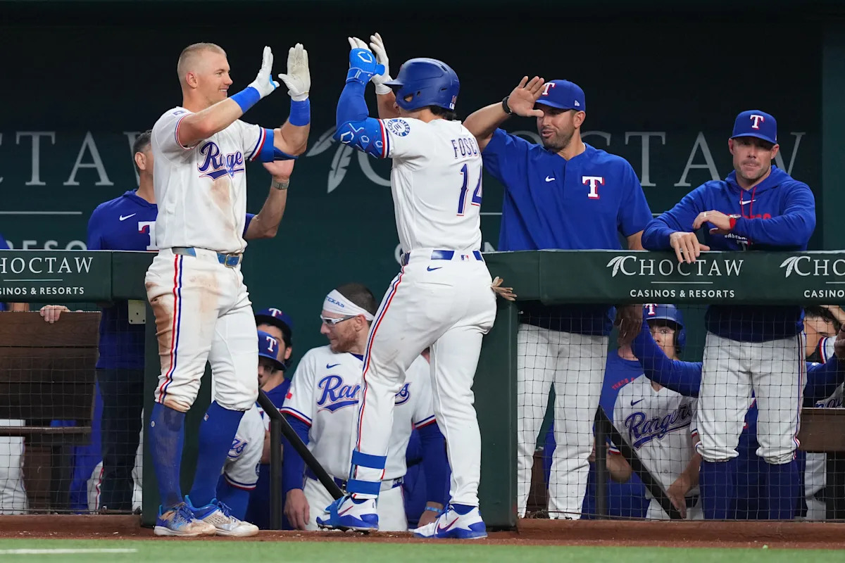 Josh Jung and Justin Foscue homer as Rangers win 6-0 to end Cubs' 10-game winning streak