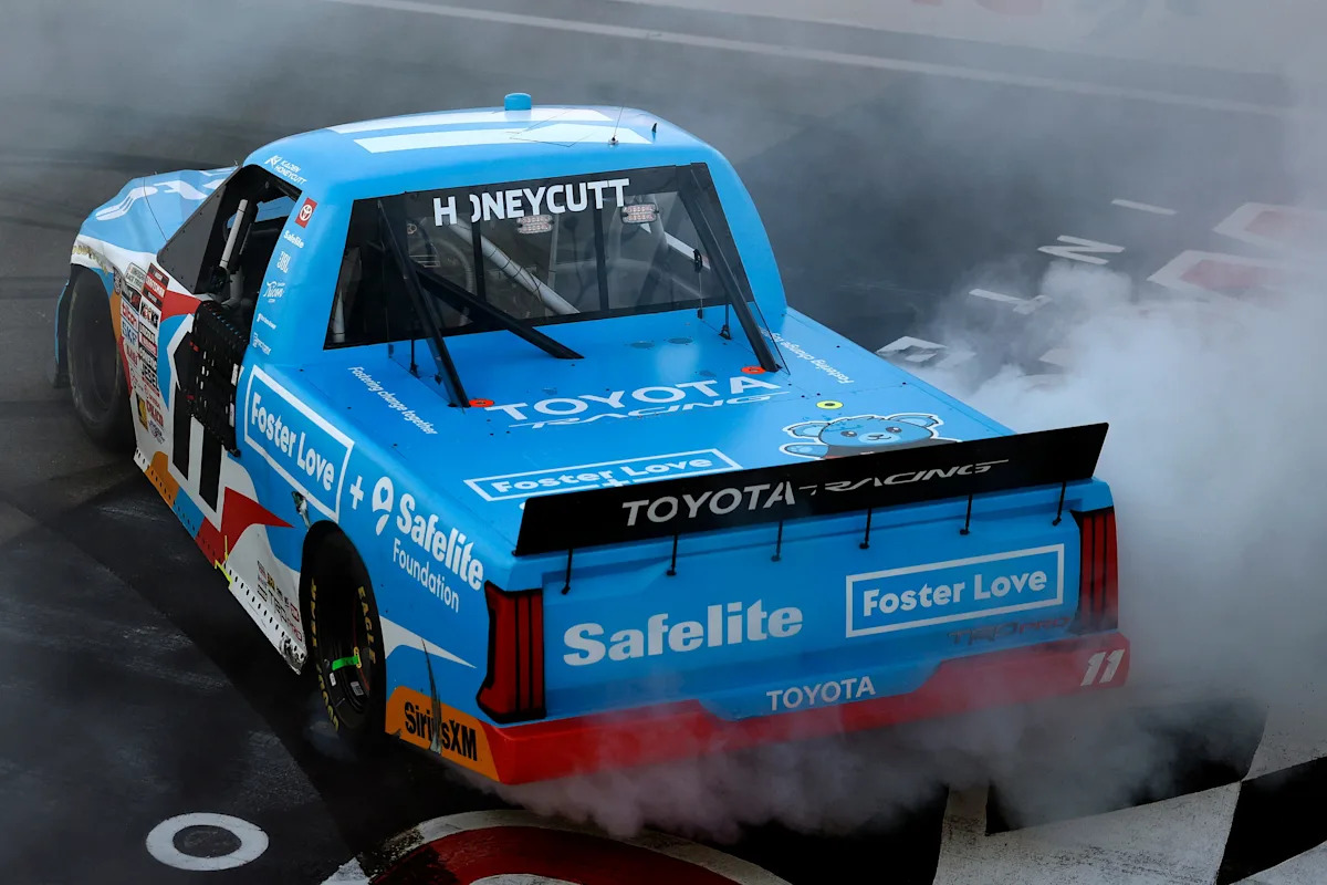 Kaden Honeycutt wins NASCAR Truck race at Watkins Glen in May 2026