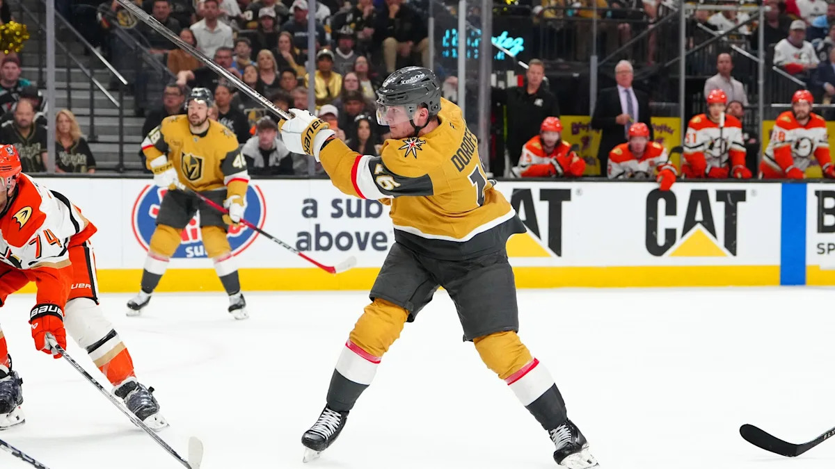 Dorofeyev scores in OT to give Golden Knights 3-2 win over Ducks and 3-2 series lead Dorofeyev scores in OT to give Golden Knights 3-2 win over Ducks and 3-2 series lead