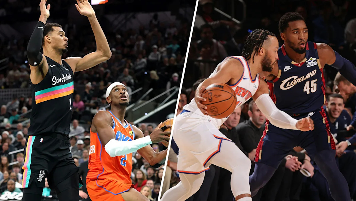 Ranking possible 2026 NBA Finals matchups: Thunder, Spurs, Knicks, Cavaliers Ranking possible 2026 NBA Finals matchups: Thunder, Spurs, Knicks, Cavaliers