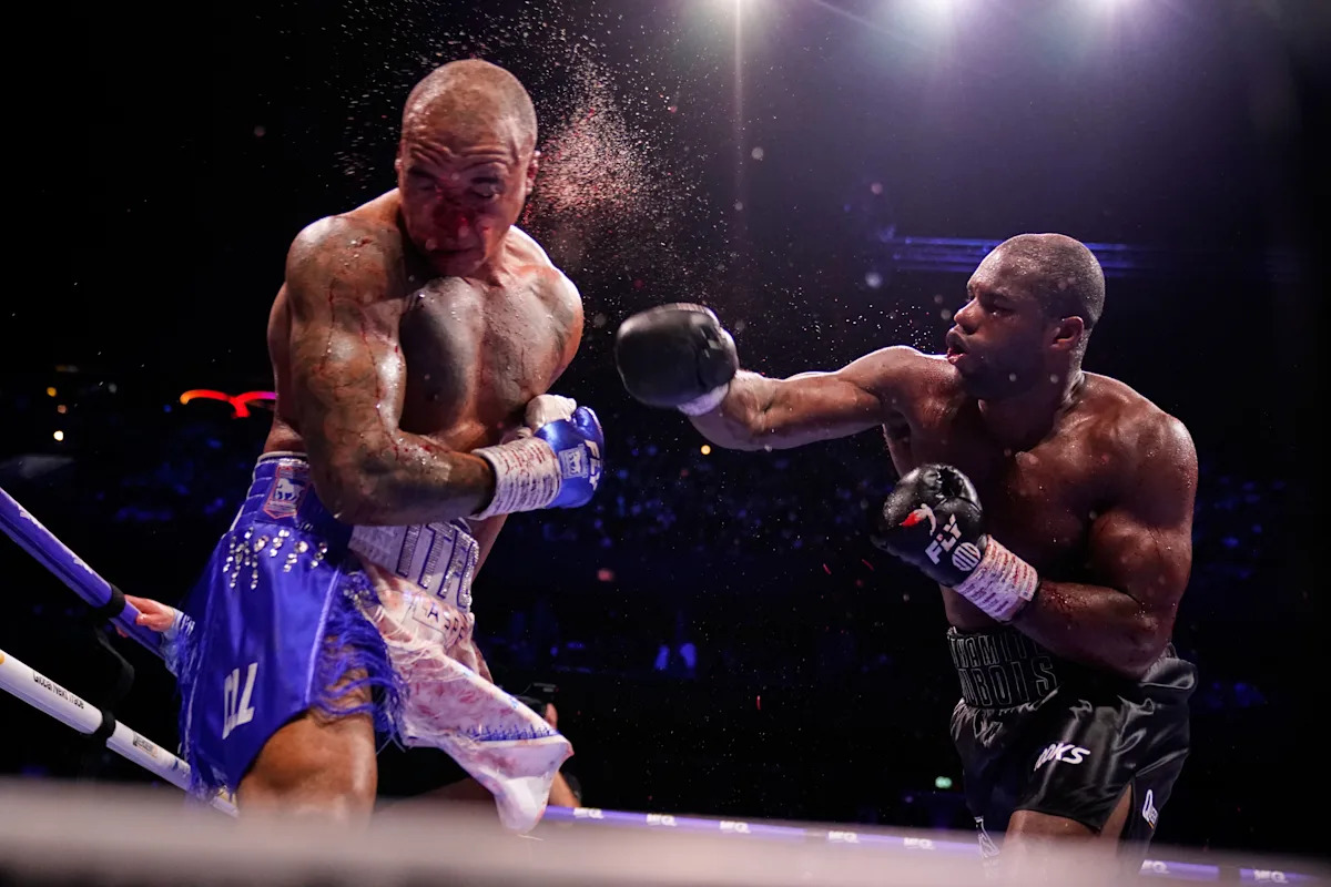 Dubois shakes off knockdowns and stops Wardley to win WBO heavyweight title Dubois shakes off knockdowns and stops Wardley to win WBO heavyweight title