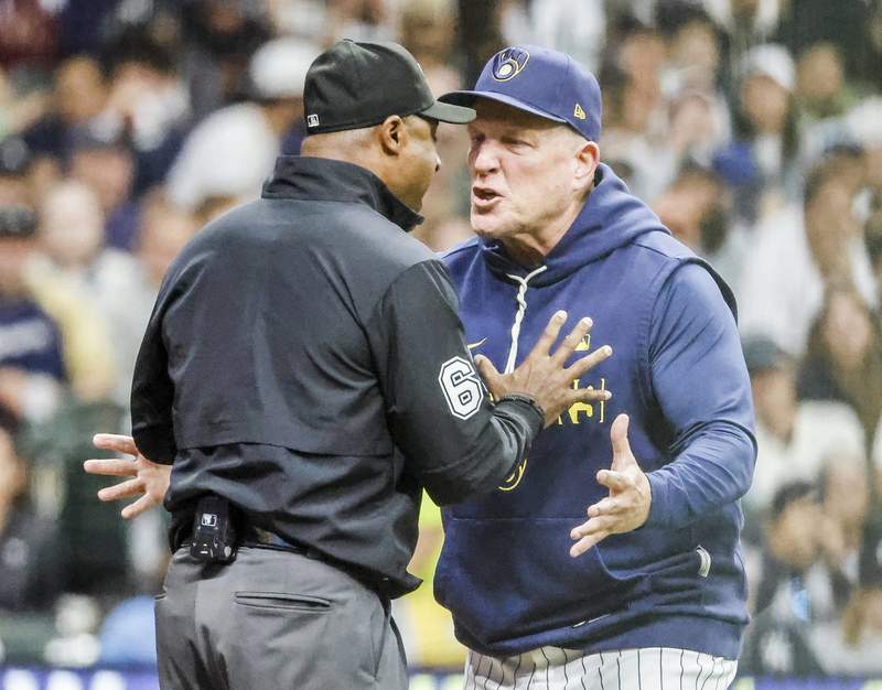 MLB Umpire Accused of Yankees Bias After Questionable Call in Brewers Game MLB Umpire Accused of Yankees Bias After Questionable Call in Brewers Game