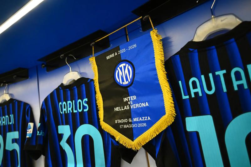 The official line-ups for Inter vs. Hellas Verona