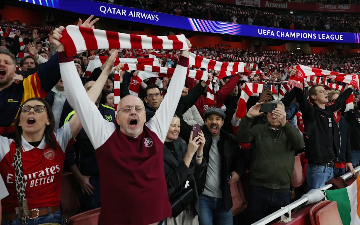 Arsenal fans have turned from fragile to ferocious at the crucial moment