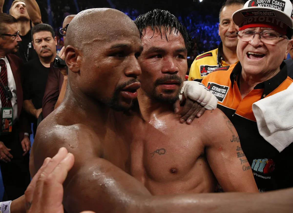 Floyd Mayweather, Manny Pacquiao strike amended deal, rebook boxing rematch for Sept. 25 in Las Vegas