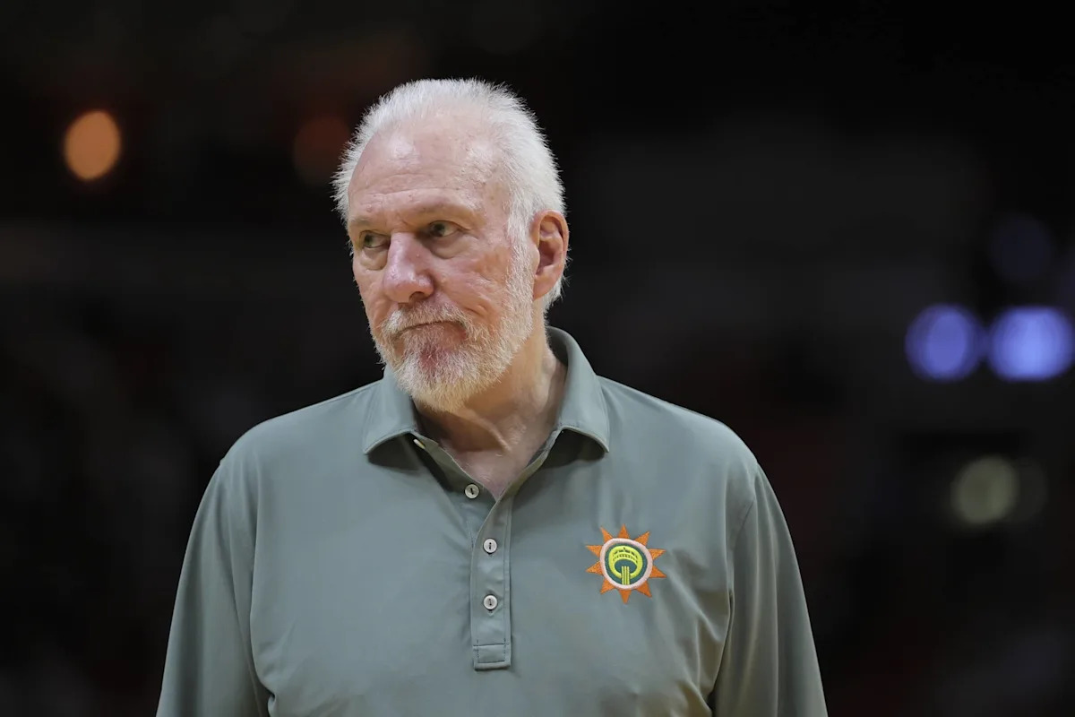 Gregg Popovich Is Helping Out Spurs In Film Session After Shocking Game 1 Loss To Wolves