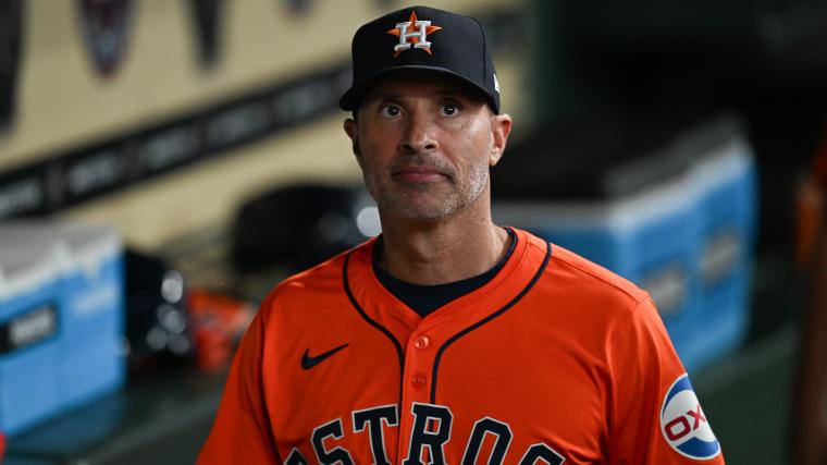 Astros' Joe Espada gets job update that should worry him greatly