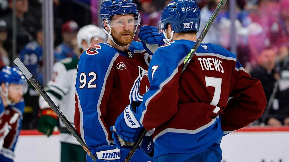 Avalanche’s Gabriel Landeskog perfectly sums up Nathan MacKinnon’s Game 5 heroics Avalanche’s Gabriel Landeskog perfectly sums up Nathan MacKinnon’s Game 5 heroics