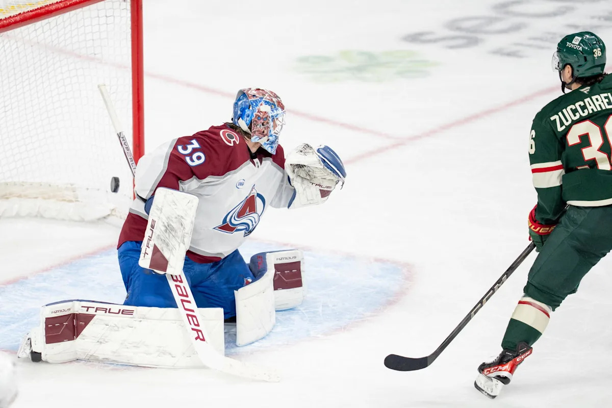 Avalanche Make Change In Goal For Game 4 Vs Wild