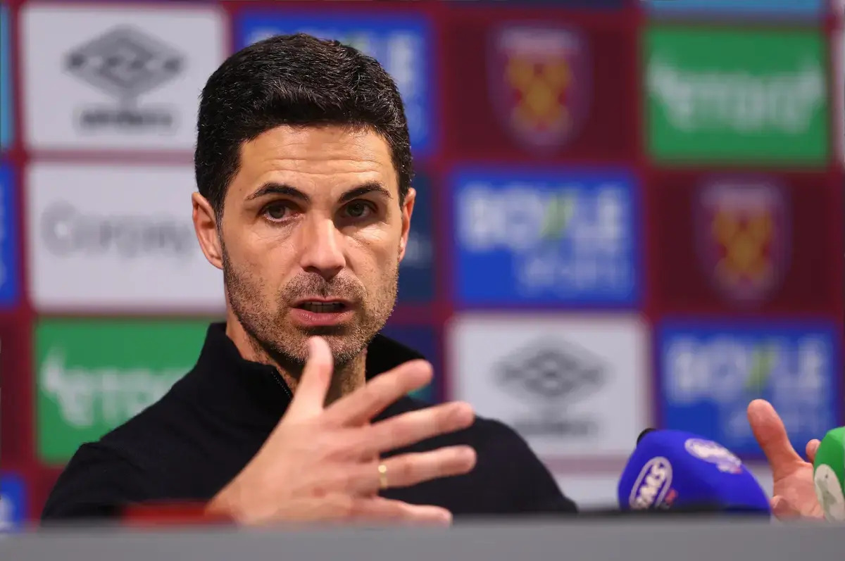 Arteta reacts to huge VAR decision in Arsenal’s tense West Ham win Arteta reacts to huge VAR decision in Arsenal’s tense West Ham win