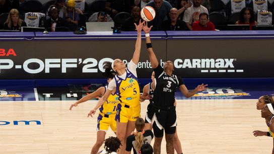 TST Images: Aces beat Sparks, 105-78, at Crypto.com Arena
