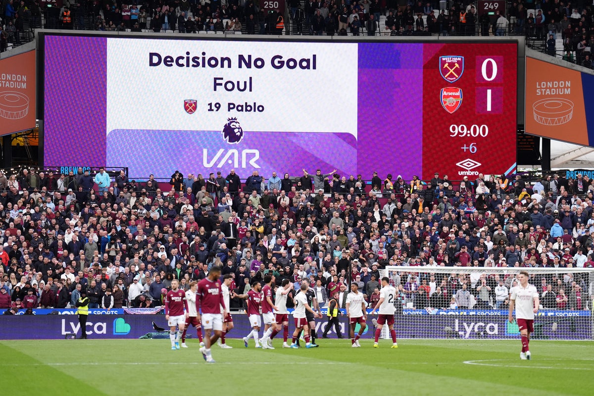 Why was Callum Wilson&rsquo;s goal disallowed by VAR for West Ham against Arsenal?