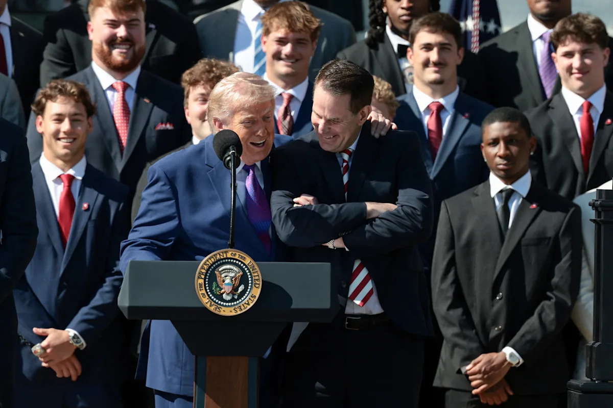Highlights of what President Trump said about Indiana football during White House visit